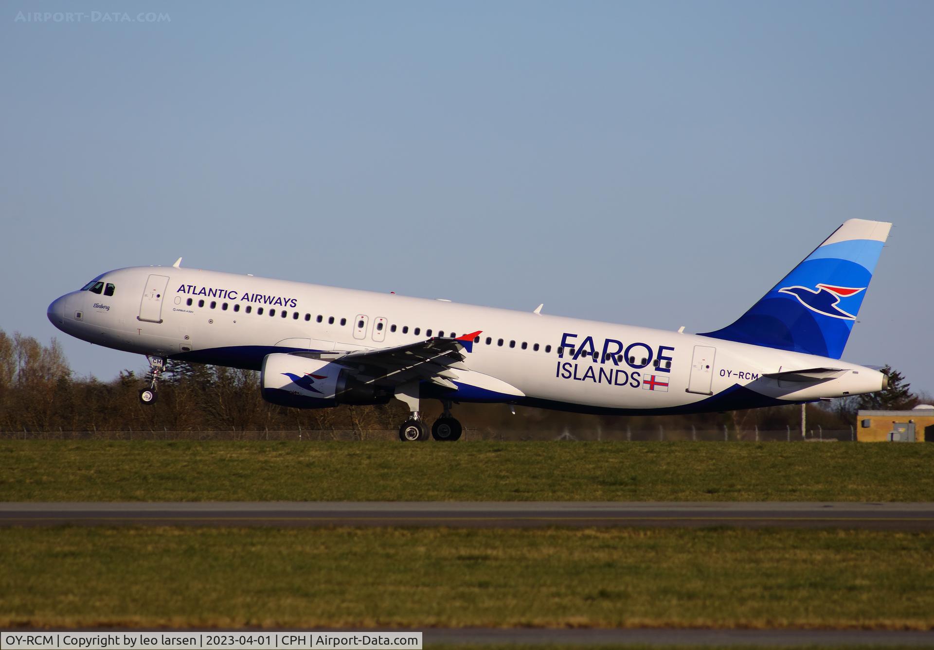 OY-RCM, 2012 Airbus A320-214 C/N 5084, Copenhagen 1.4.2023 name 