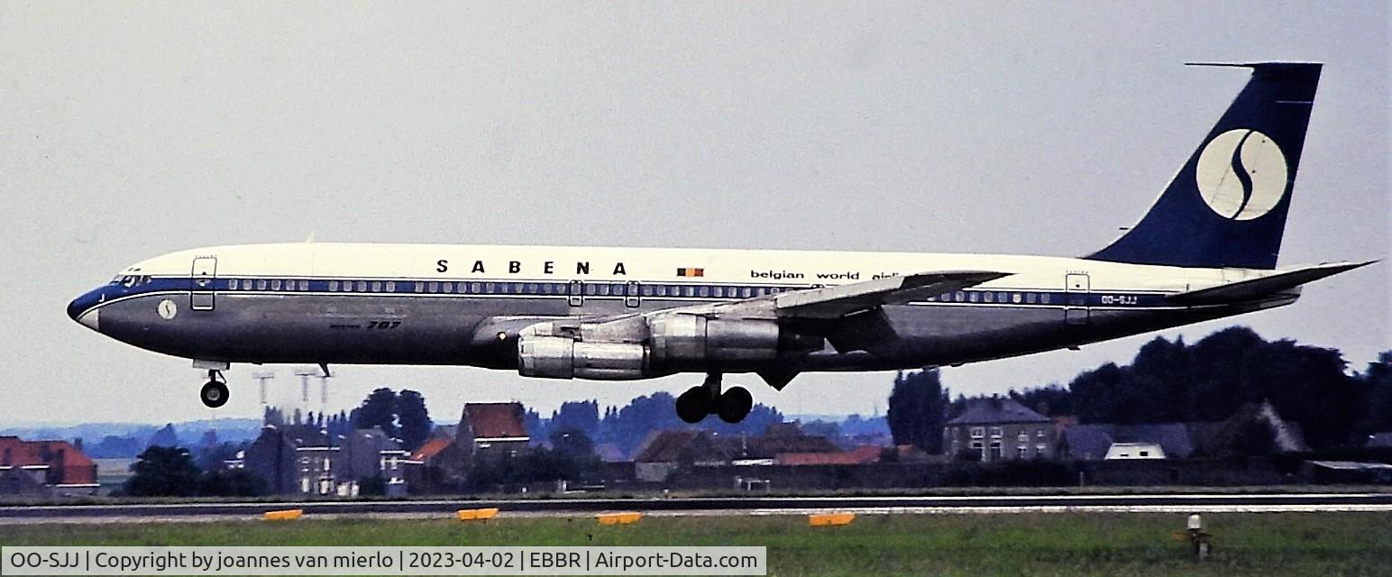 OO-SJJ, 1966 Boeing 707-329 C/N 19162, Slide scan