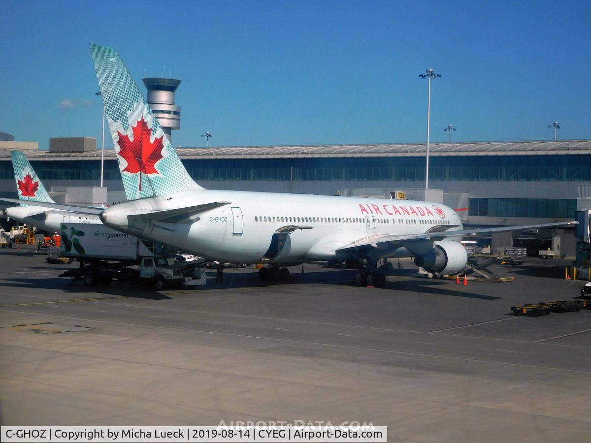 C-GHOZ, 1989 Boeing 767-375 C/N 24087, At Edmonton