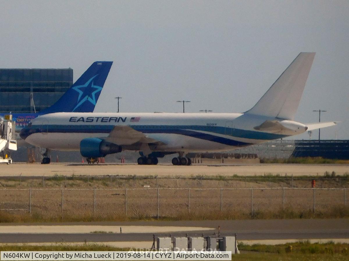 N604KW, 1988 Boeing 767-233ER C/N 24145, At Toronto