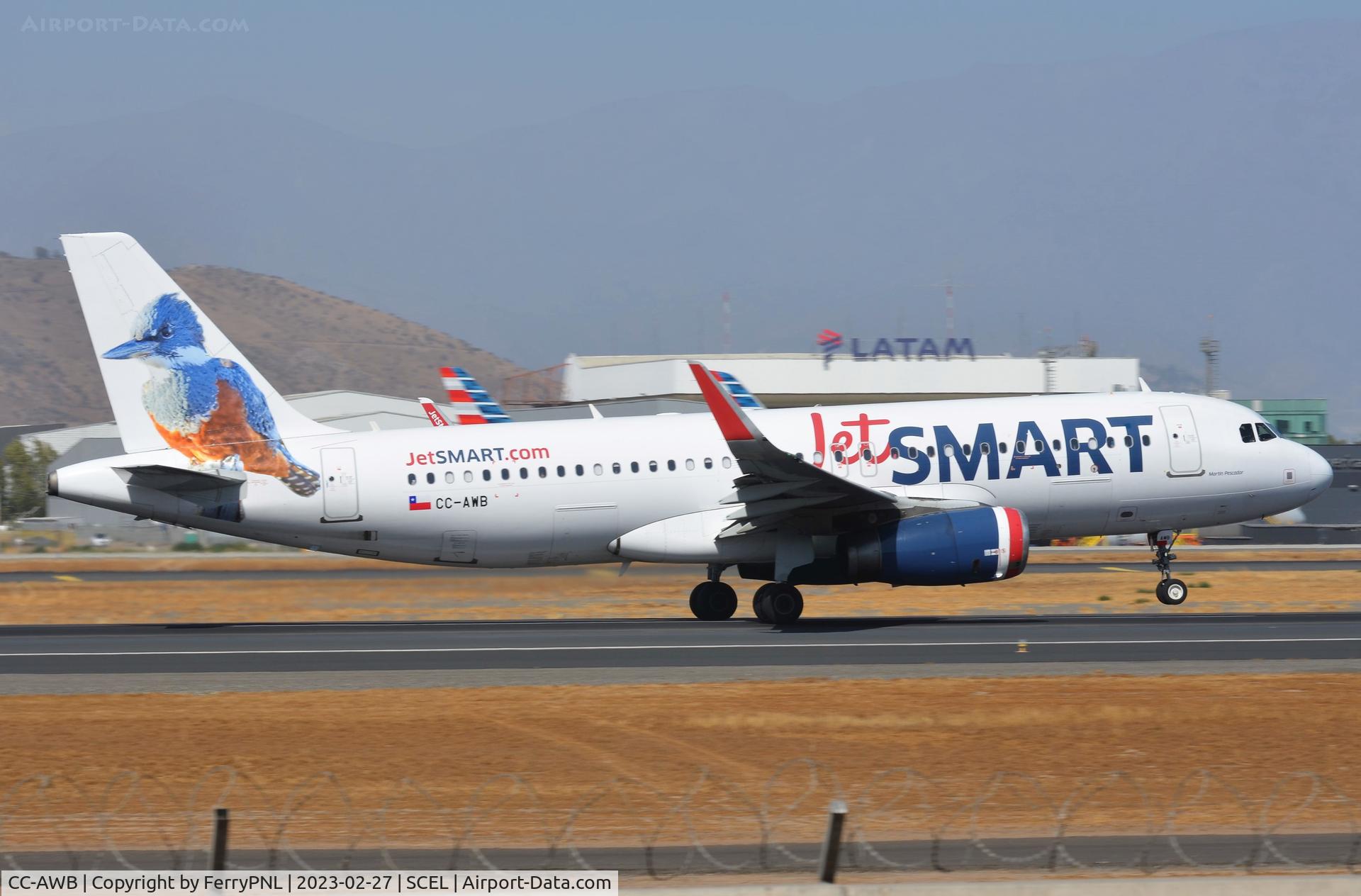 CC-AWB, 2017 Airbus A320-232 C/N 7502, JetSmart A320 rotating