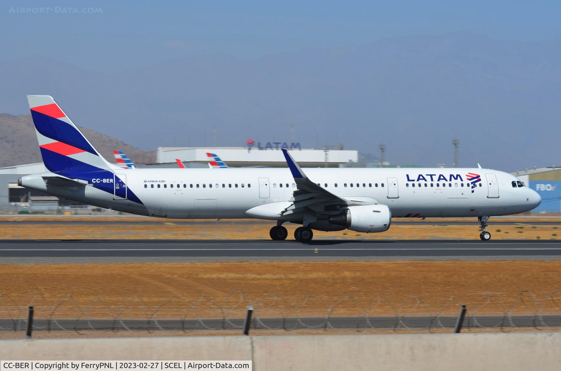 CC-BER, 2016 Airbus A321-211 C/N 7260, Latam A321