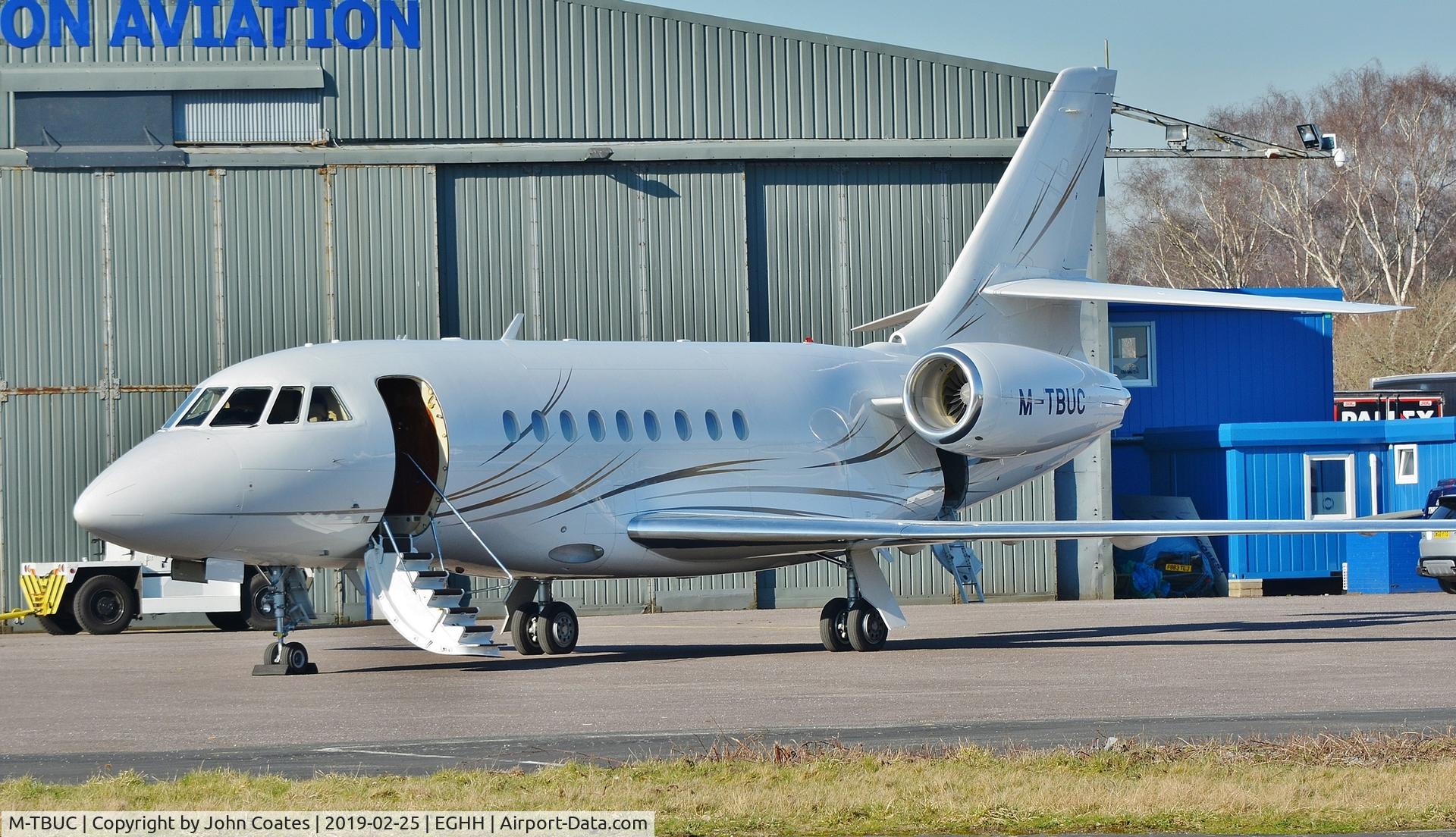 M-TBUC, 2009 Dassault Falcon 2000LX C/N 199, At Thurston Avn.