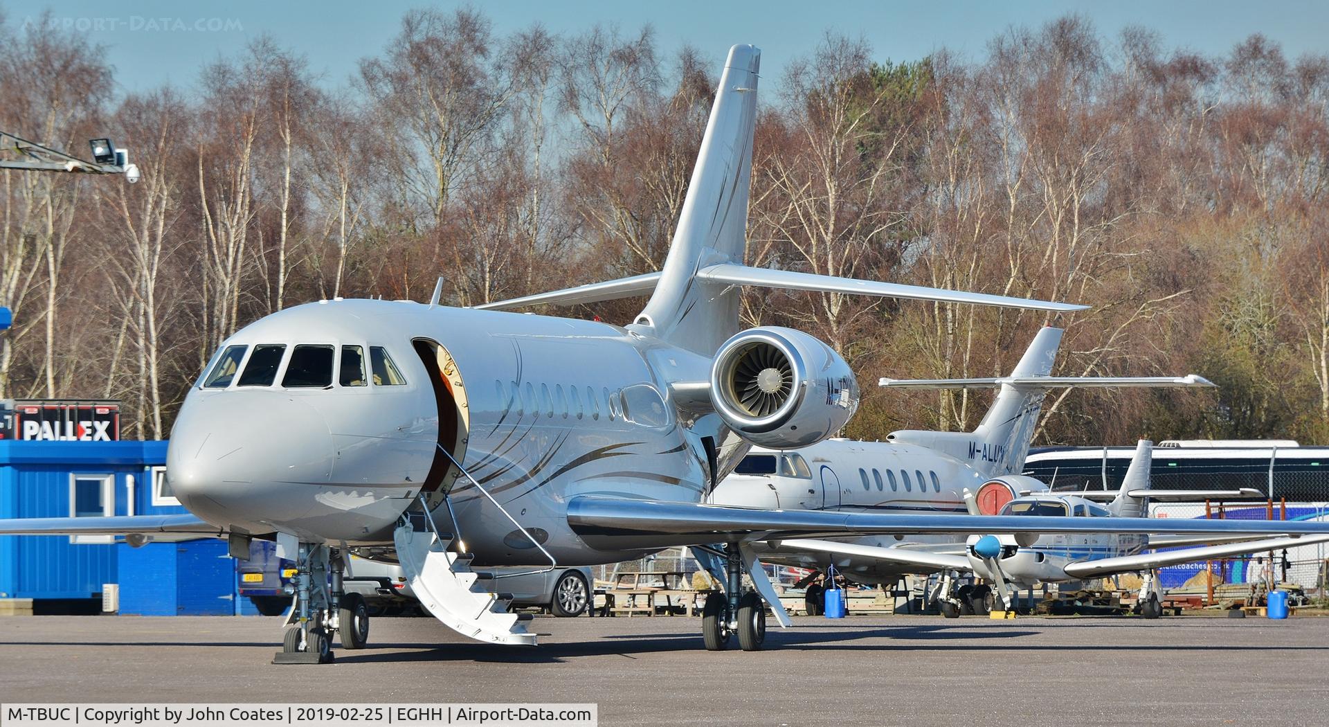 M-TBUC, 2009 Dassault Falcon 2000LX C/N 199, At Thurston Avn.
