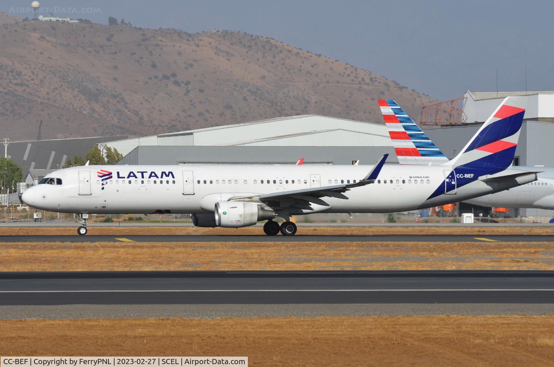 CC-BEF, 2015 Airbus A321-211 C/N 6780, Latam A321 taxying