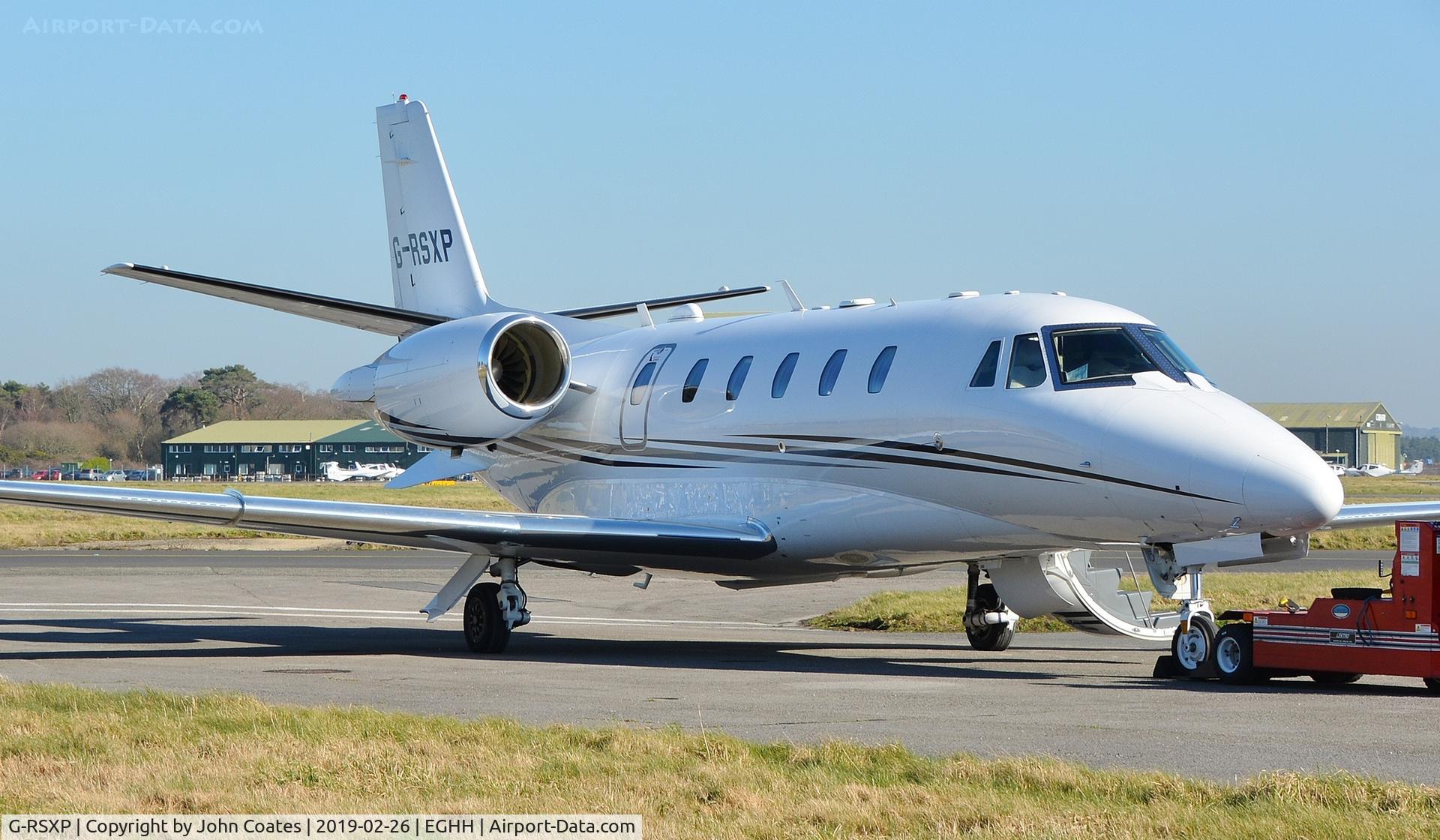 G-RSXP, 2015 Cessna 560XL Citation XLS C/N 560-6198, At Technicair