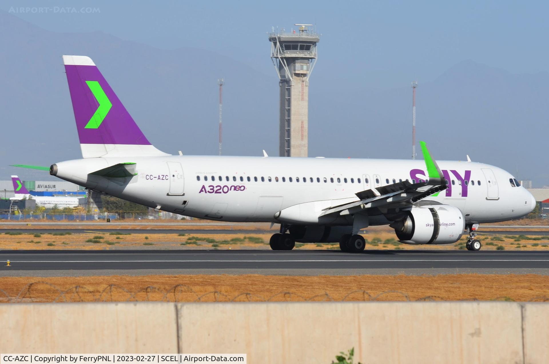 CC-AZC, 2018 Airbus A320-251N C/N 8444, Arrival of Sky A320N