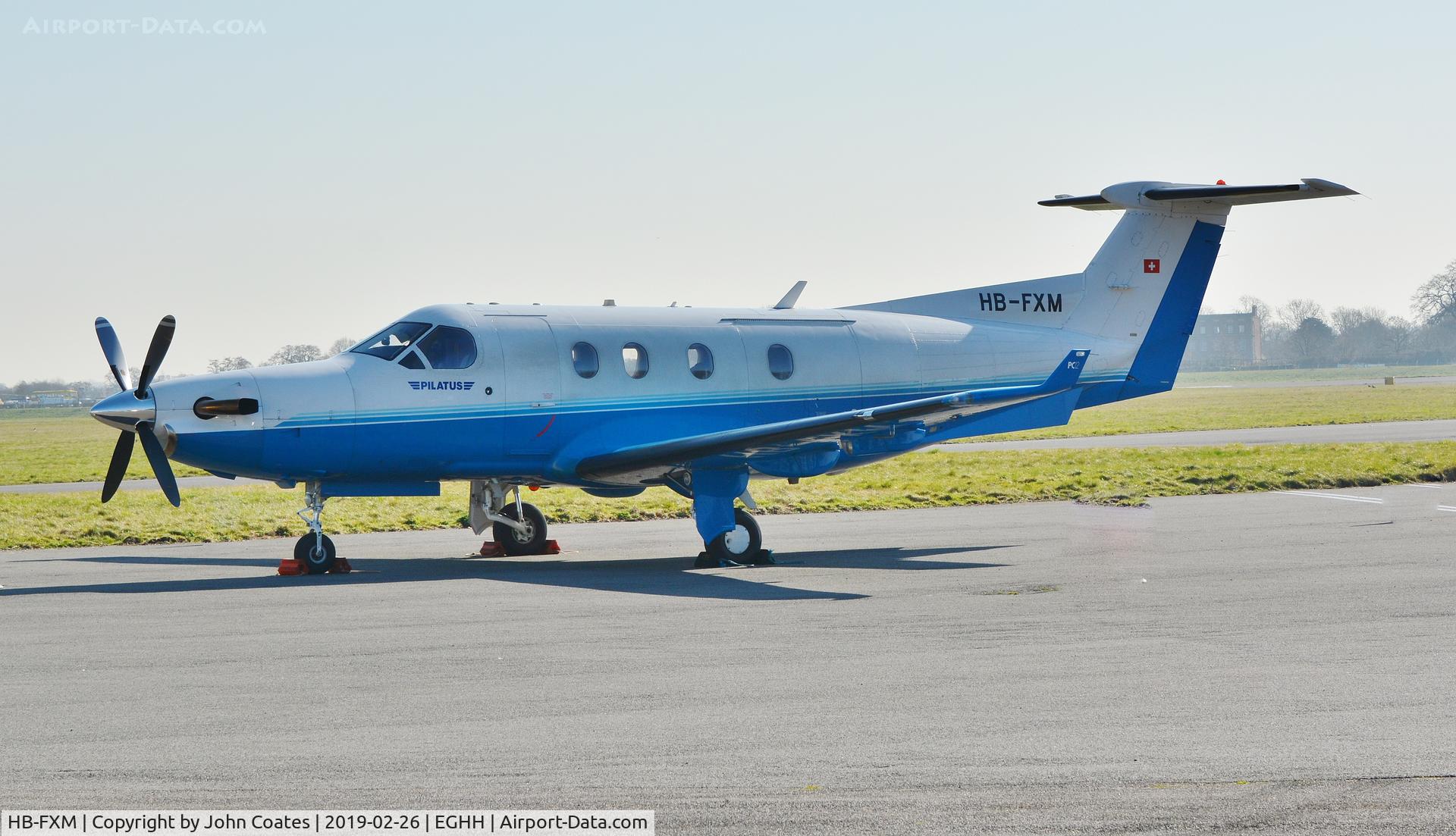 HB-FXM, 2004 Pilatus PC 12/45 C/N 547, At Technicair