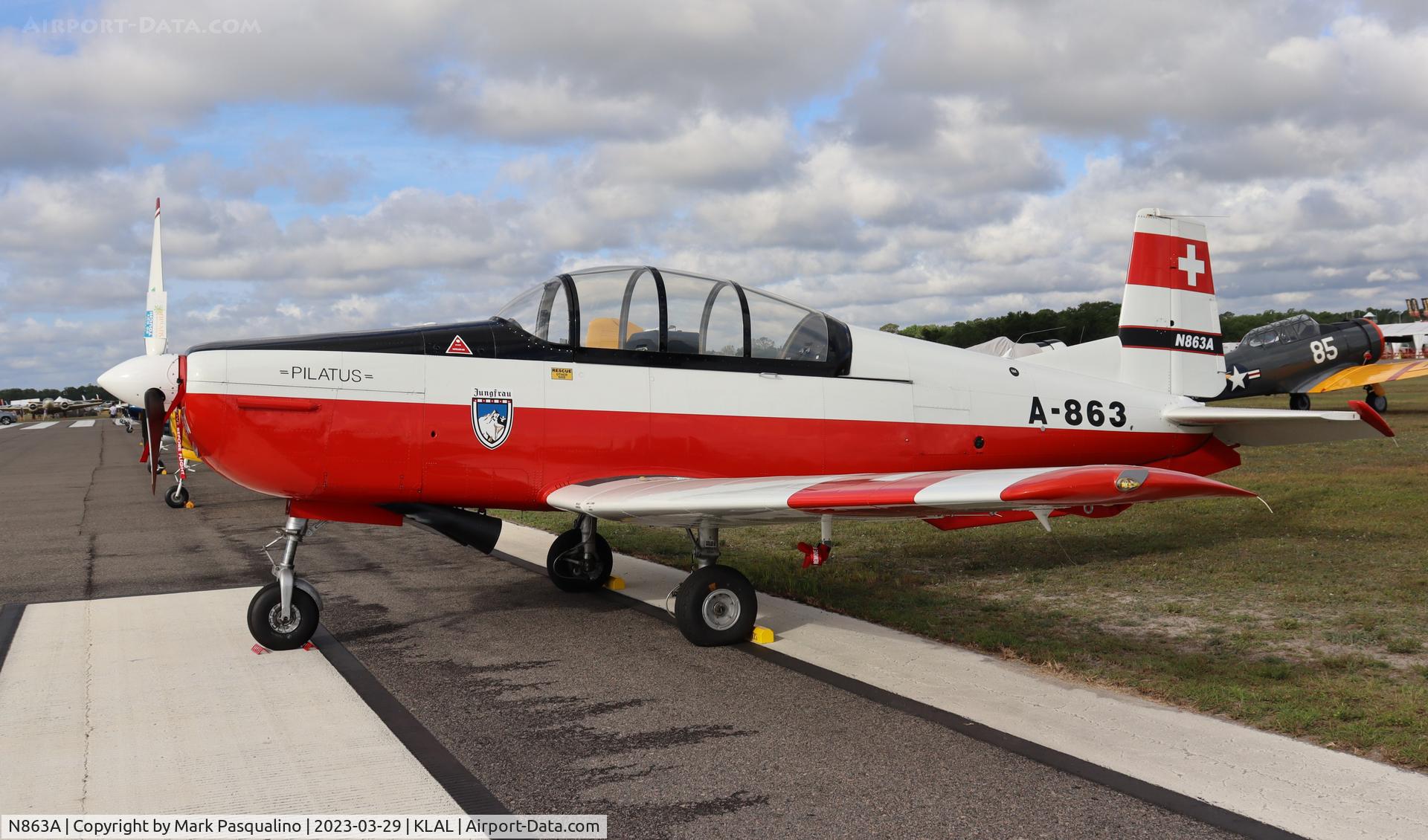 N863A, 1959 Pilatus P3-05 C/N 501-50, Pilatus P3-05