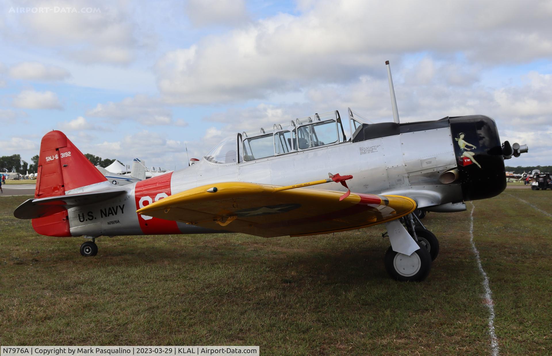 N7976A, 1959 North American AT-6F Texan C/N 121-43192, North American AT-6F