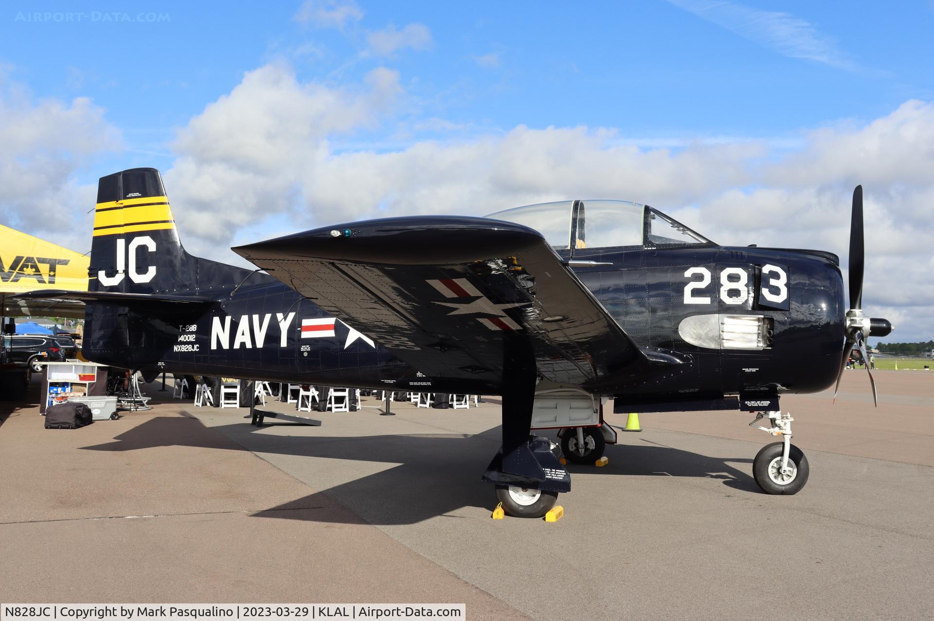 N828JC, 1955 North American T-28B Trojan C/N 219-11, North American T-28B