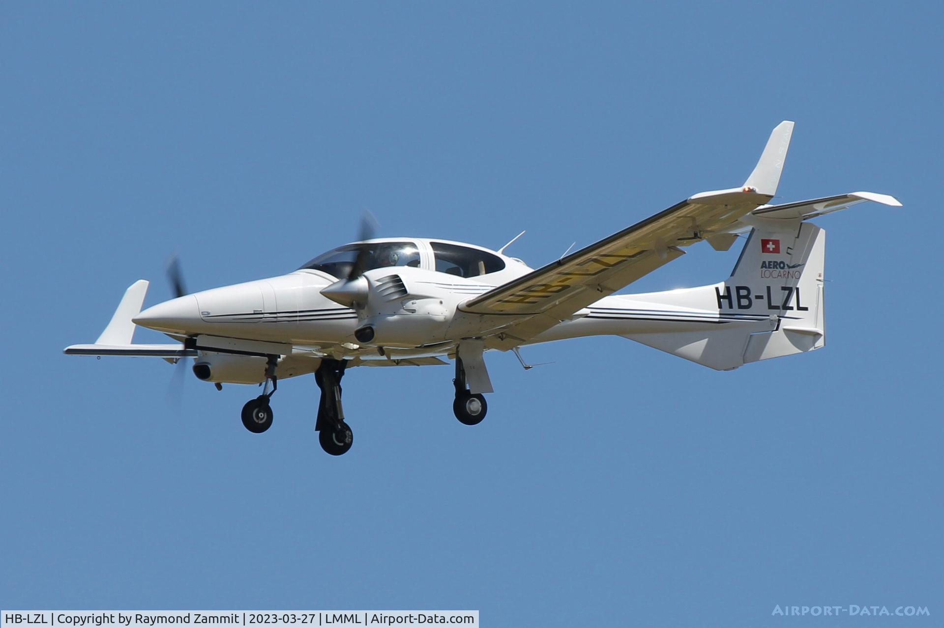 HB-LZL, 2005 Diamond DA-42 Twin Star C/N 42.044, Diamond DA-42 HB-LZL Aero Club Locarno