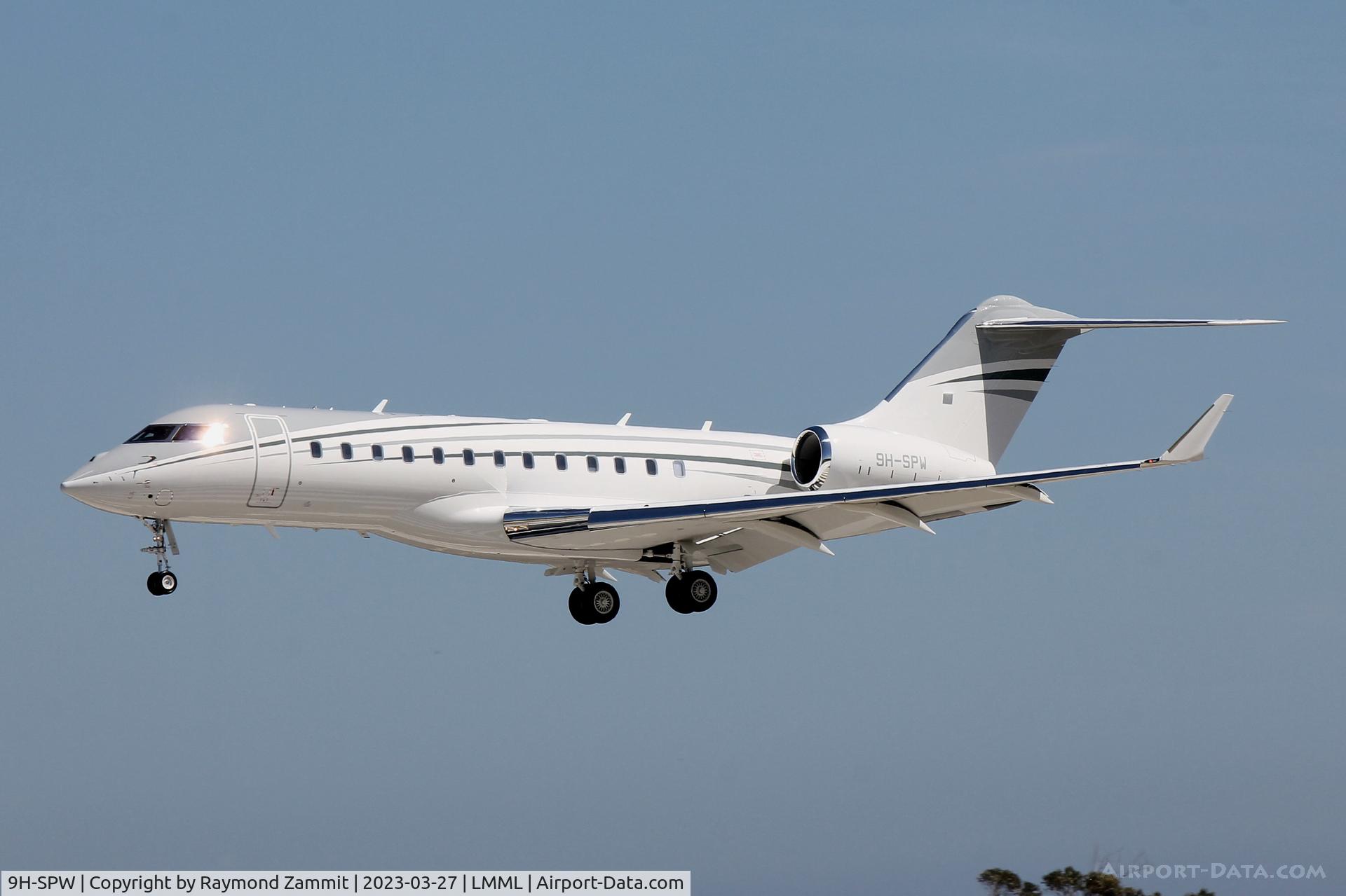 9H-SPW, Bombardier BD-700- 1A10 Global 6500 C/N 60079, Bombardier BD-700 Global 6500 9H-SPW AV8Jet Charter