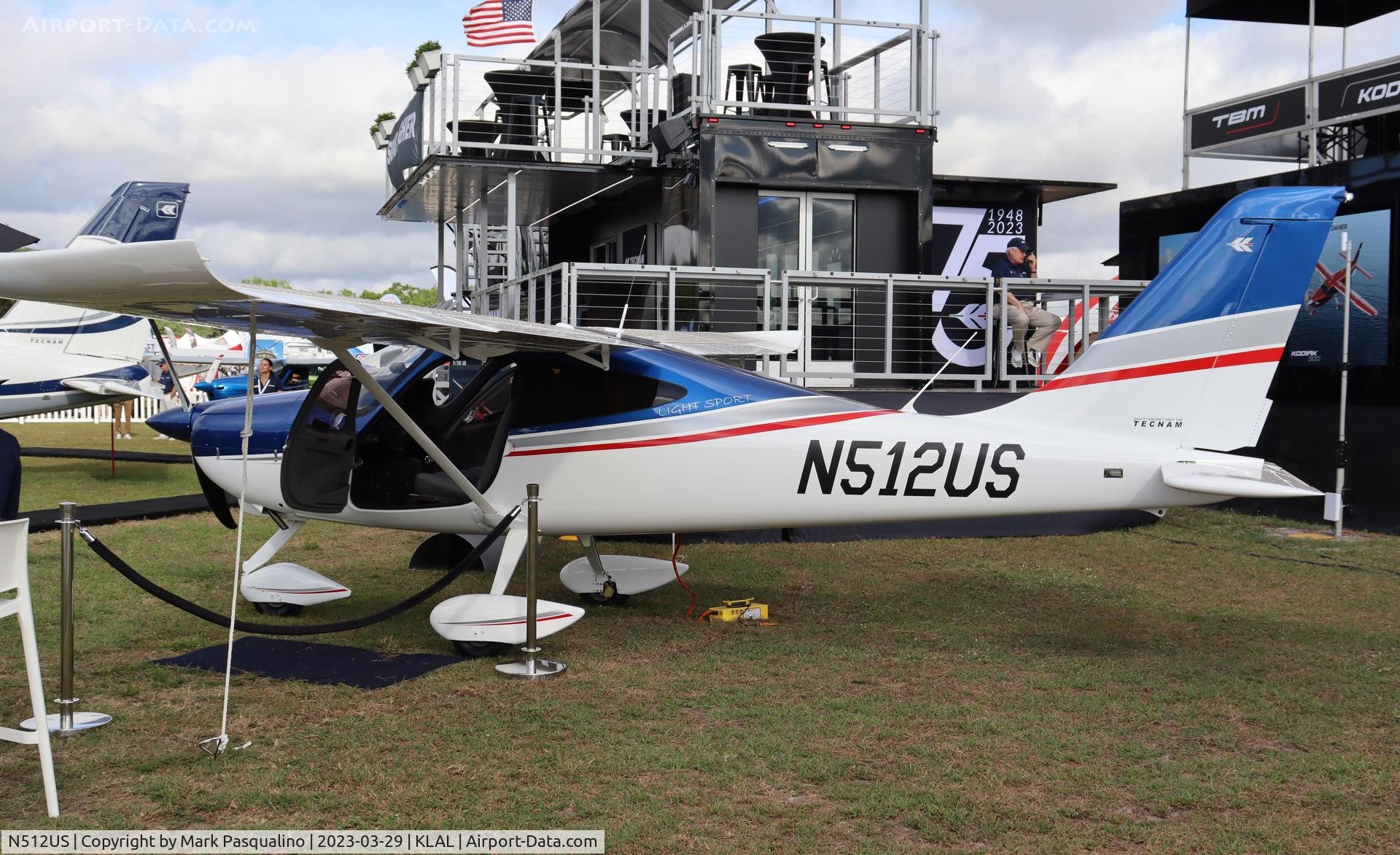 N512US, 2022 Tecnam P2008 C/N 215, Tecnam P2008
