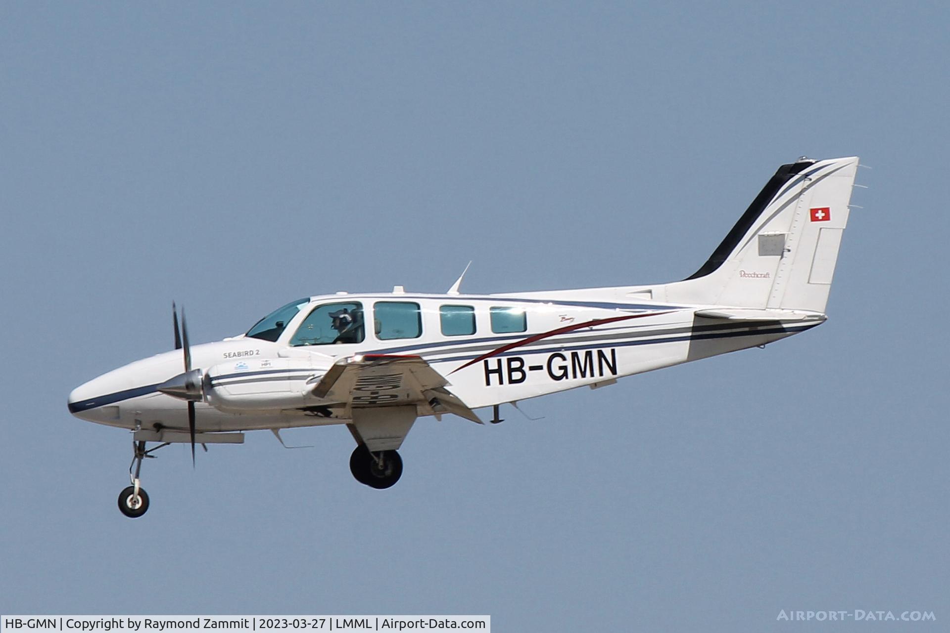 HB-GMN, 1998 Raytheon 58 Baron C/N TH-1852, Raytheon 58 Baron HB-GMN Humaritanian Pilot's Initiative Group