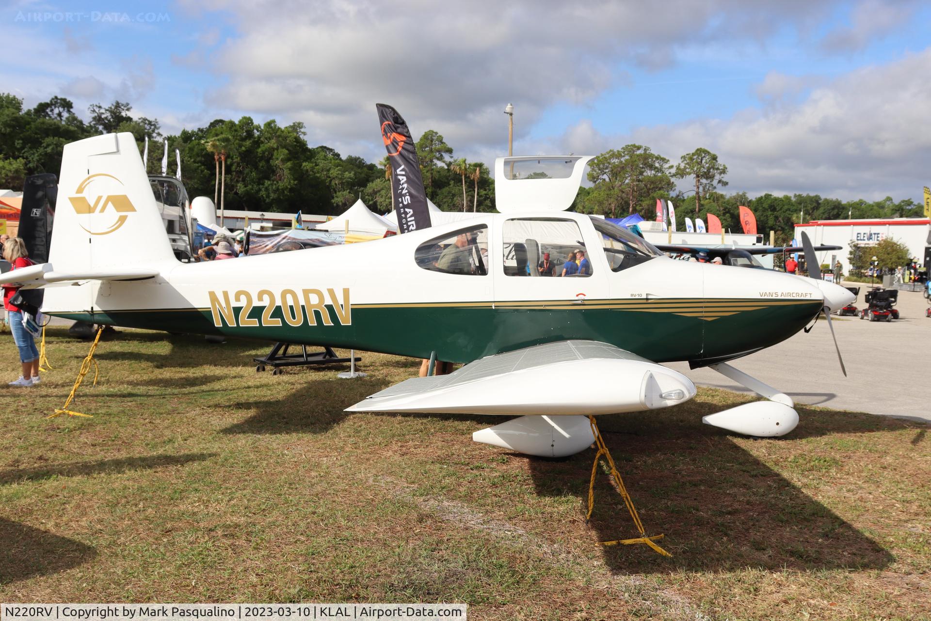 N220RV, 2004 Vans RV-10 C/N 40210, Vans RV-10