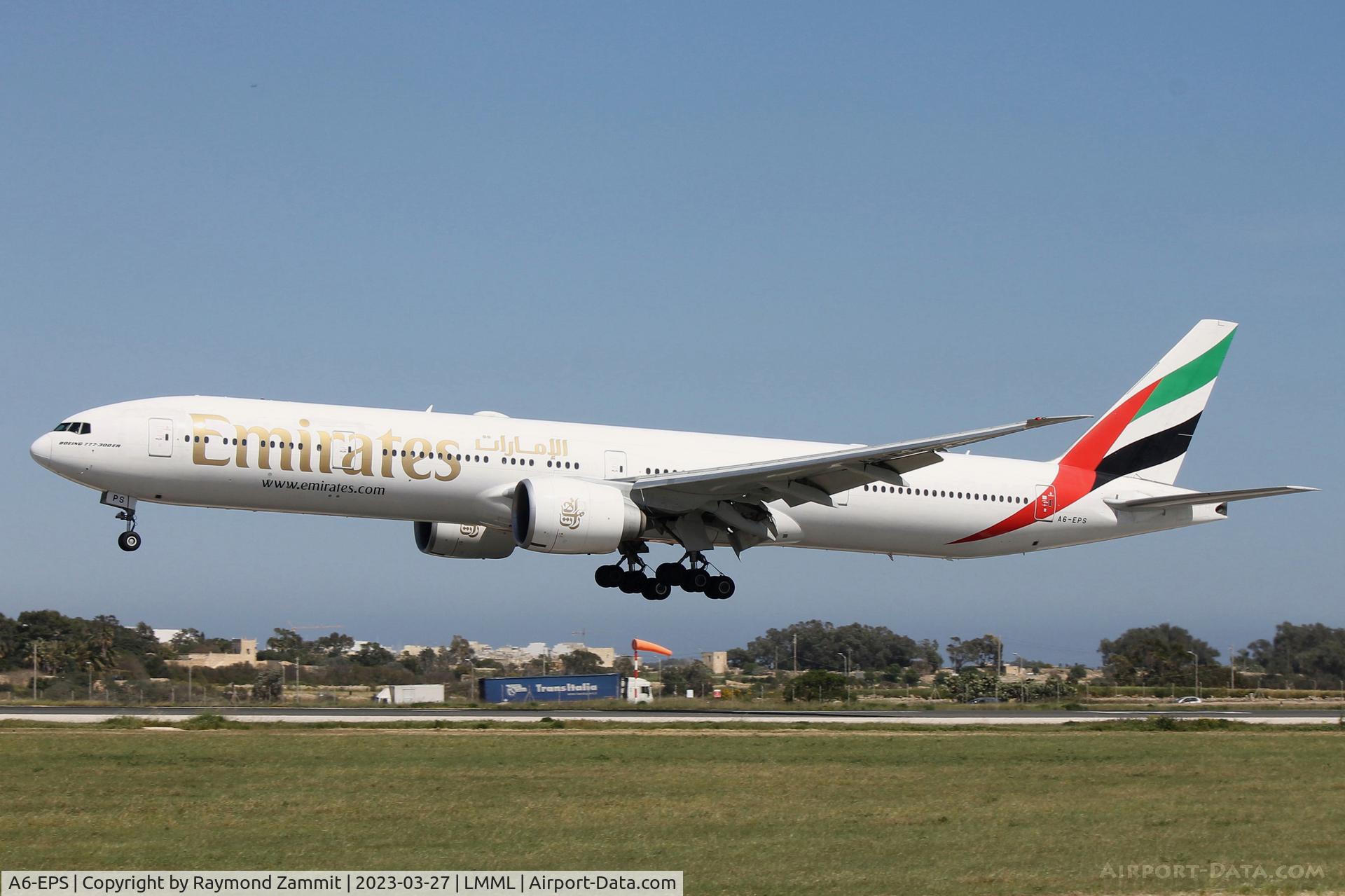 A6-EPS, 2016 Boeing 777-31H/ER C/N 42338, B777 A6-EPS Emirates Airlines