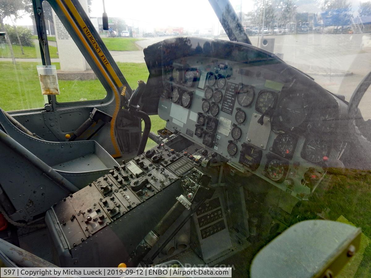 597, 1960 Bell UH-1B Iroquois C/N 243, At the National Norwegian Aviation Museum