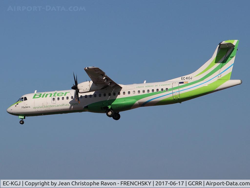 EC-KGJ, 2007 ATR 72-212A C/N 753, Binter Canarias