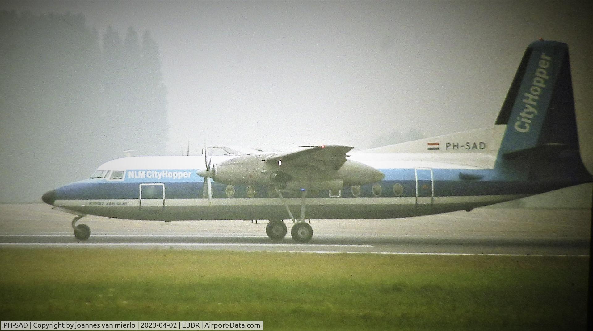 PH-SAD, 1965 Fokker F-27 Friendship 200 C/N 10272, Slide scan