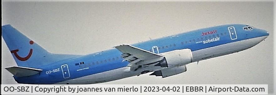 OO-SBZ, 1987 Boeing 737-329 C/N 23775, Slide scan