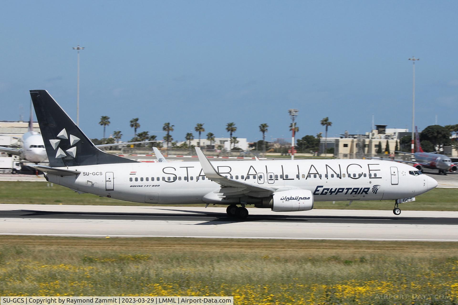 SU-GCS, 2008 Boeing 737-866 C/N 35563, B737-800 SU-GCS Star Alliance (EygptAir)