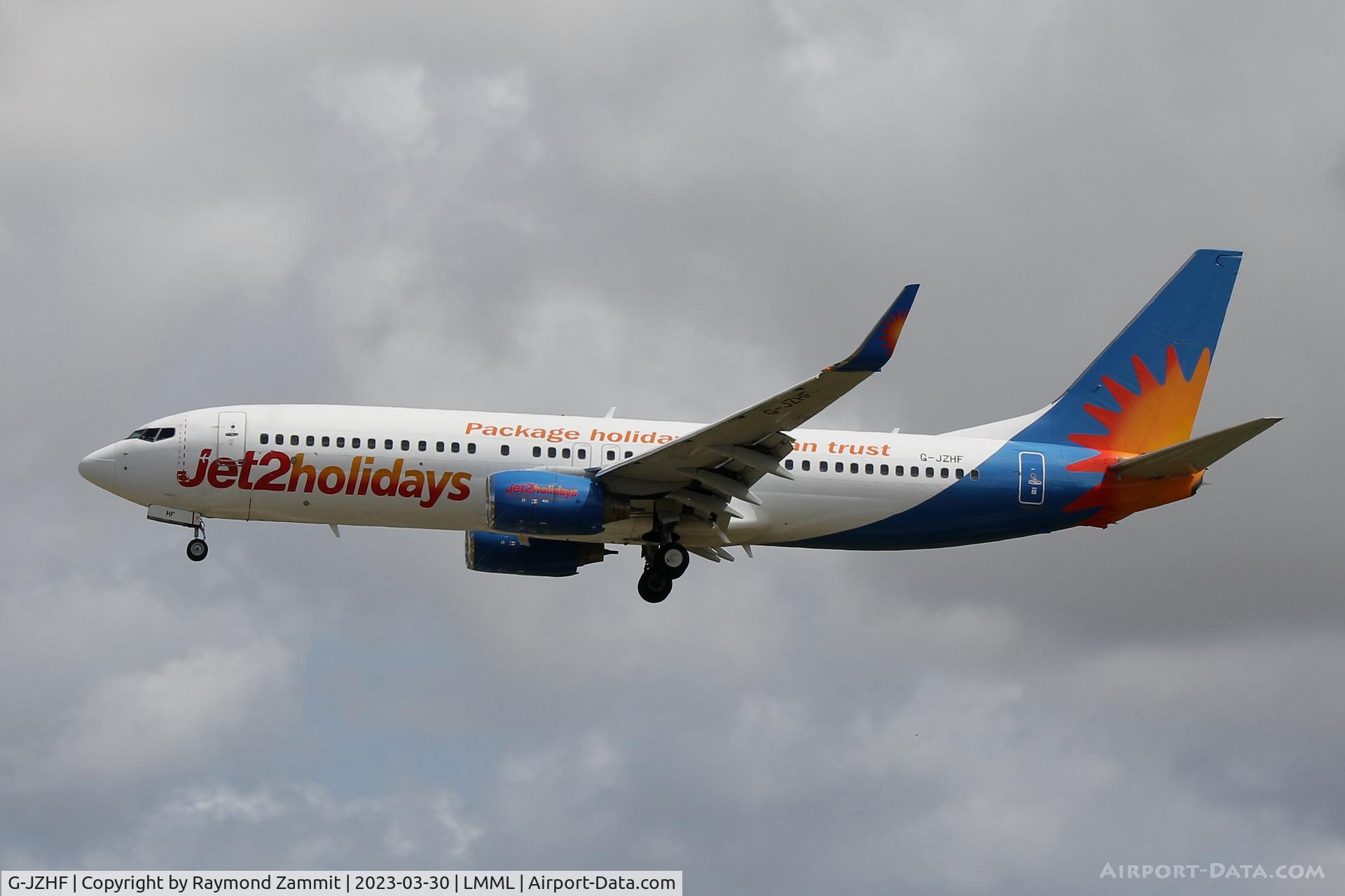 G-JZHF, 1999 Boeing 737-8K2 C/N 28378, B737-800 G-JZHF Jet2Com