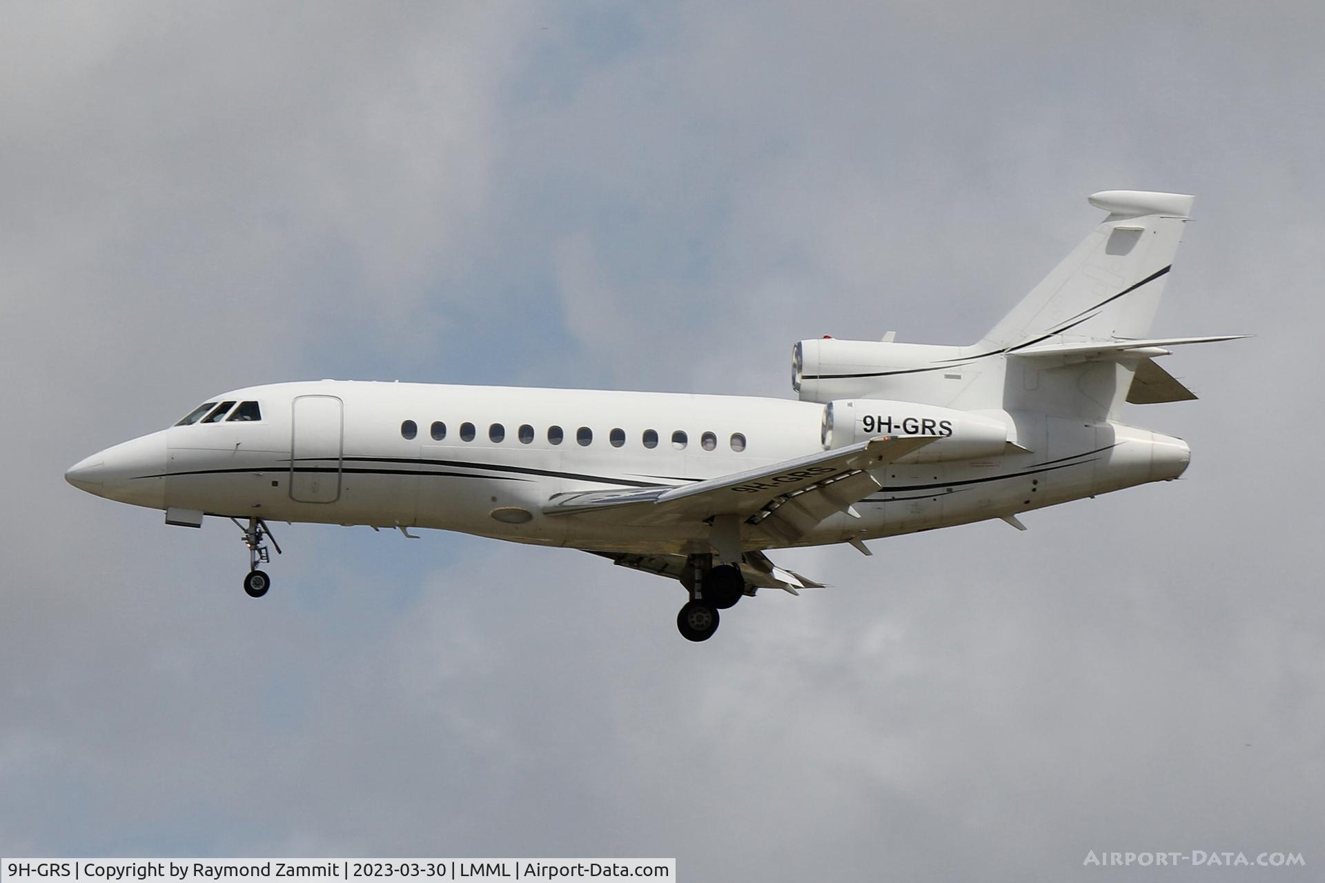 9H-GRS, 1989 Dassault Falcon 900 C/N 78, Dassault Falcon 900 9H-GRS Harmony Jets