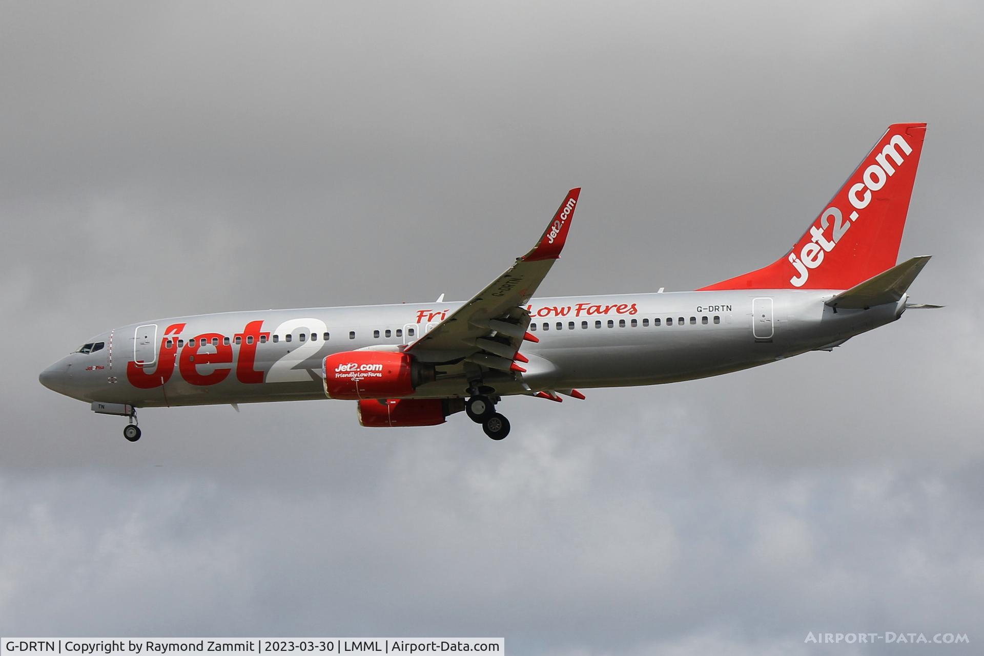G-DRTN, 2002 Boeing 737-86N C/N 32735, B737-800 G-DRTN Jet2Com