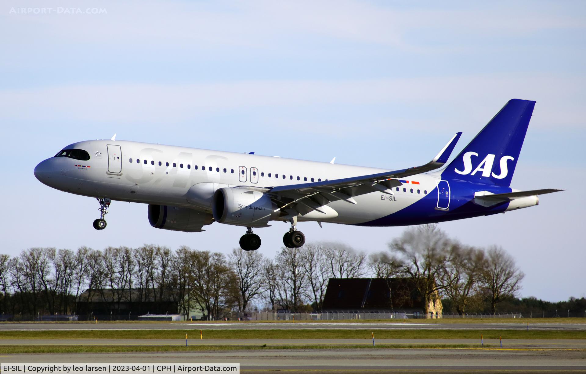 EI-SIL, 2022 Airbus A320-251N C/N 10764, Copenhagen 1.4.2023 L/D R-04L
