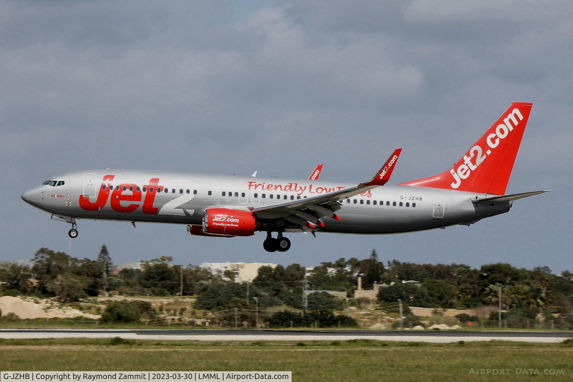 G-JZHB, 2000 Boeing 737-8K5 C/N 28623, B737-800 G-JZHB Jet2Com