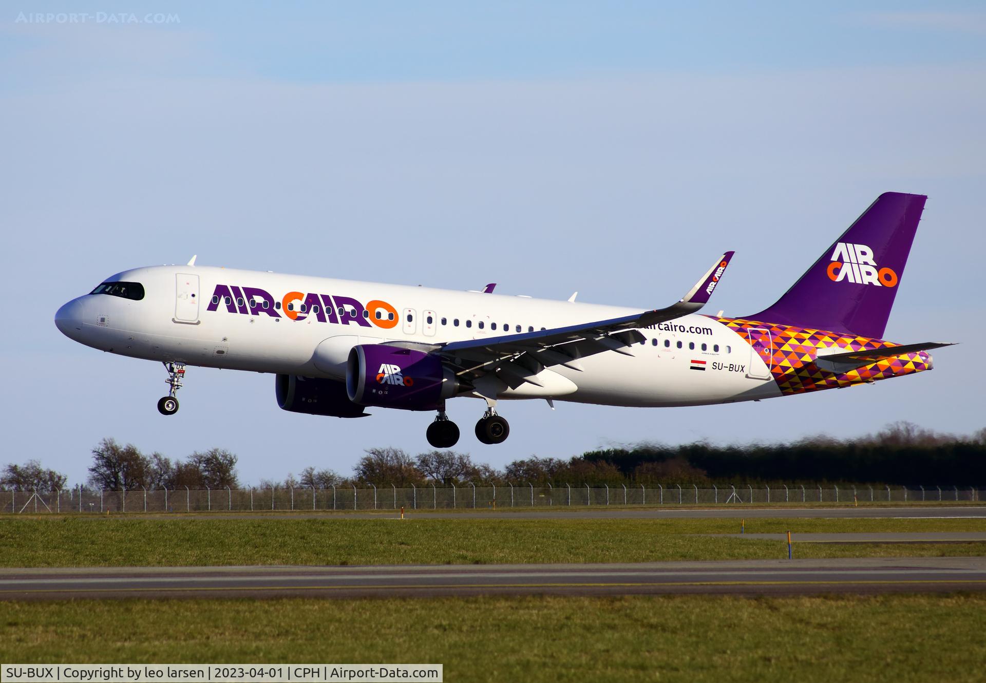SU-BUX, 2022 Airbus A320-251N C/N 10791, Copenhagen 1.4.2023