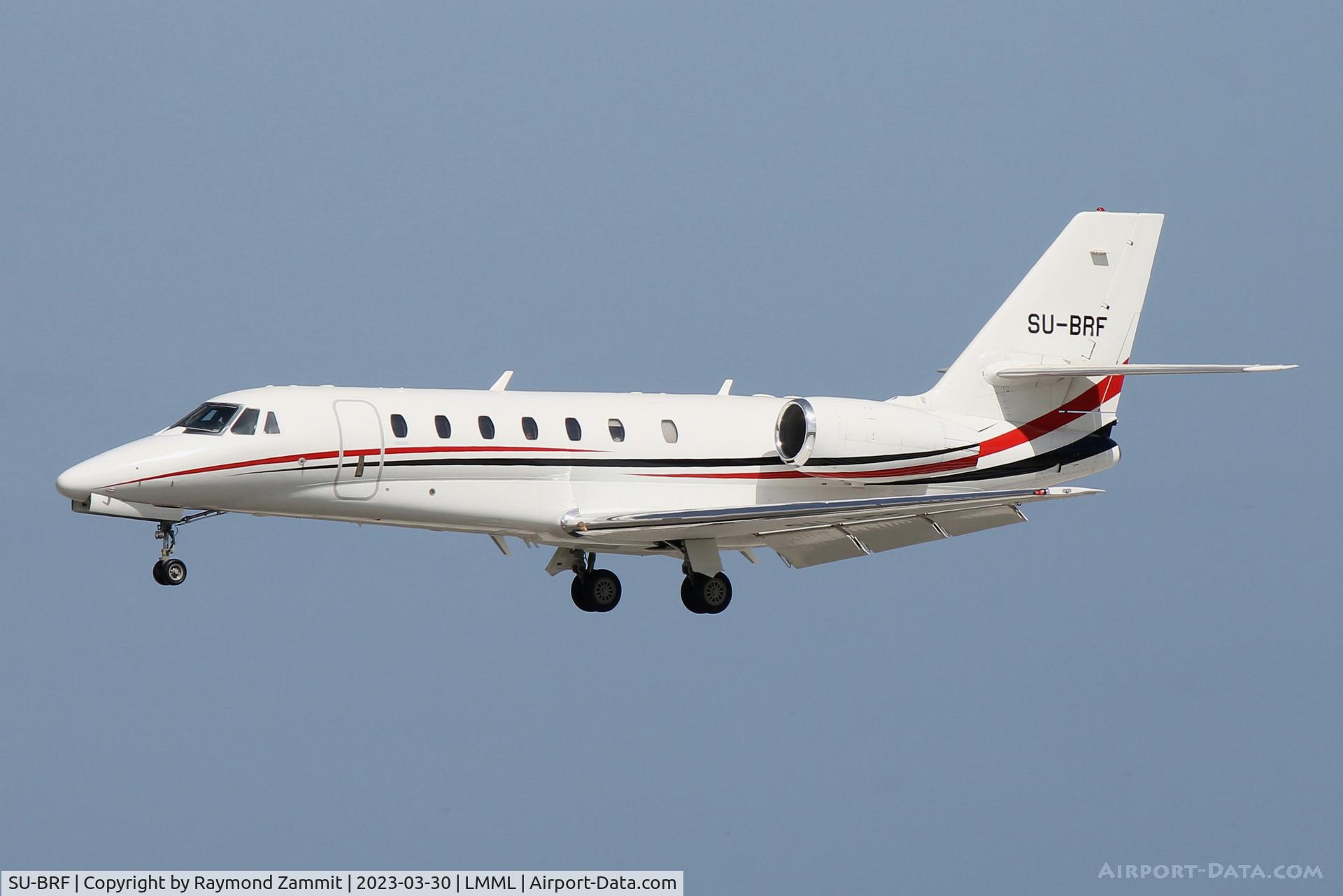 SU-BRF, , Cessna 680 Citation Sovereign SU-BRF Government of Egypt.