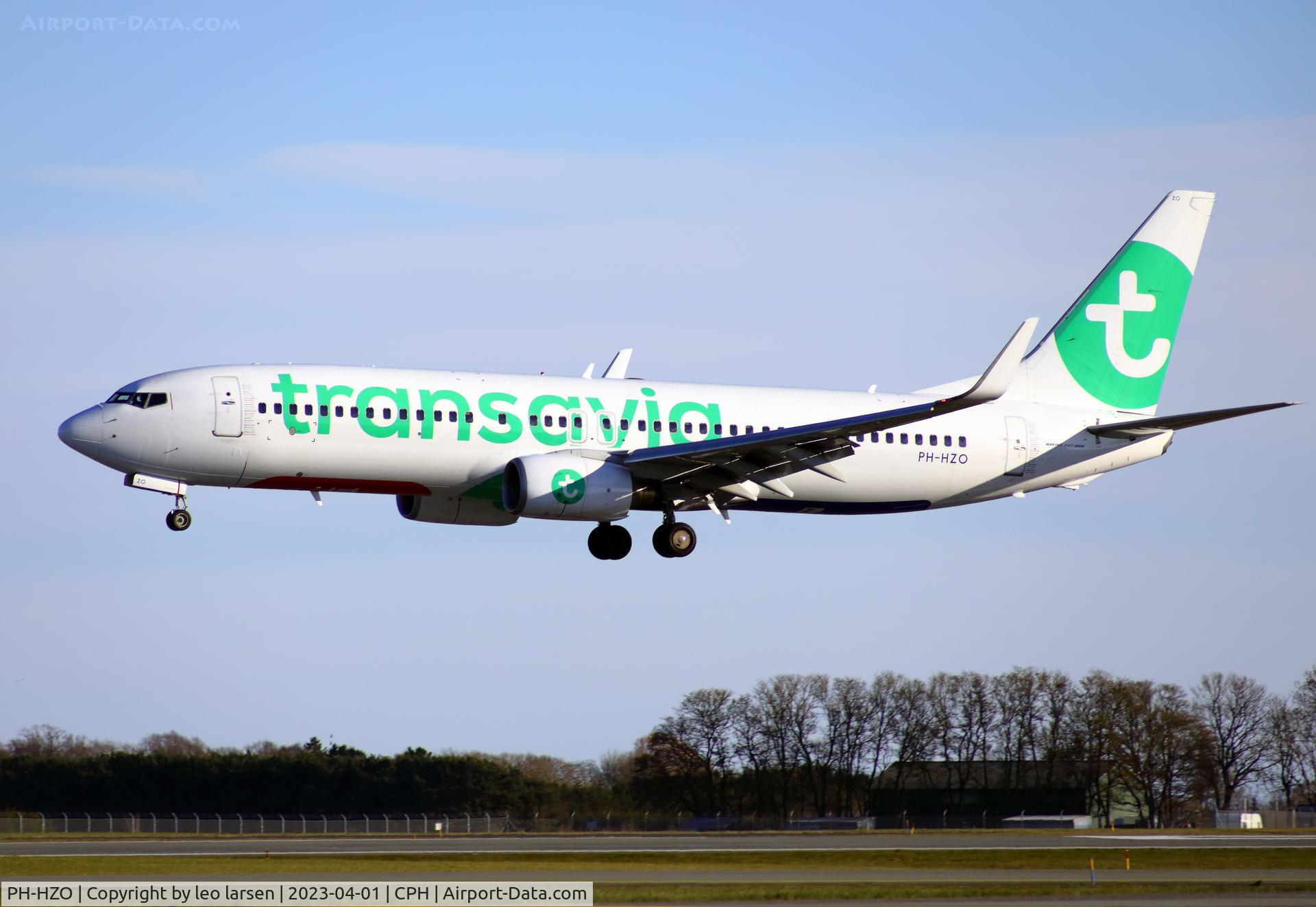 PH-HZO, 2007 Boeing 737-8K2 C/N 34169, Copenhagen 1.4.2023