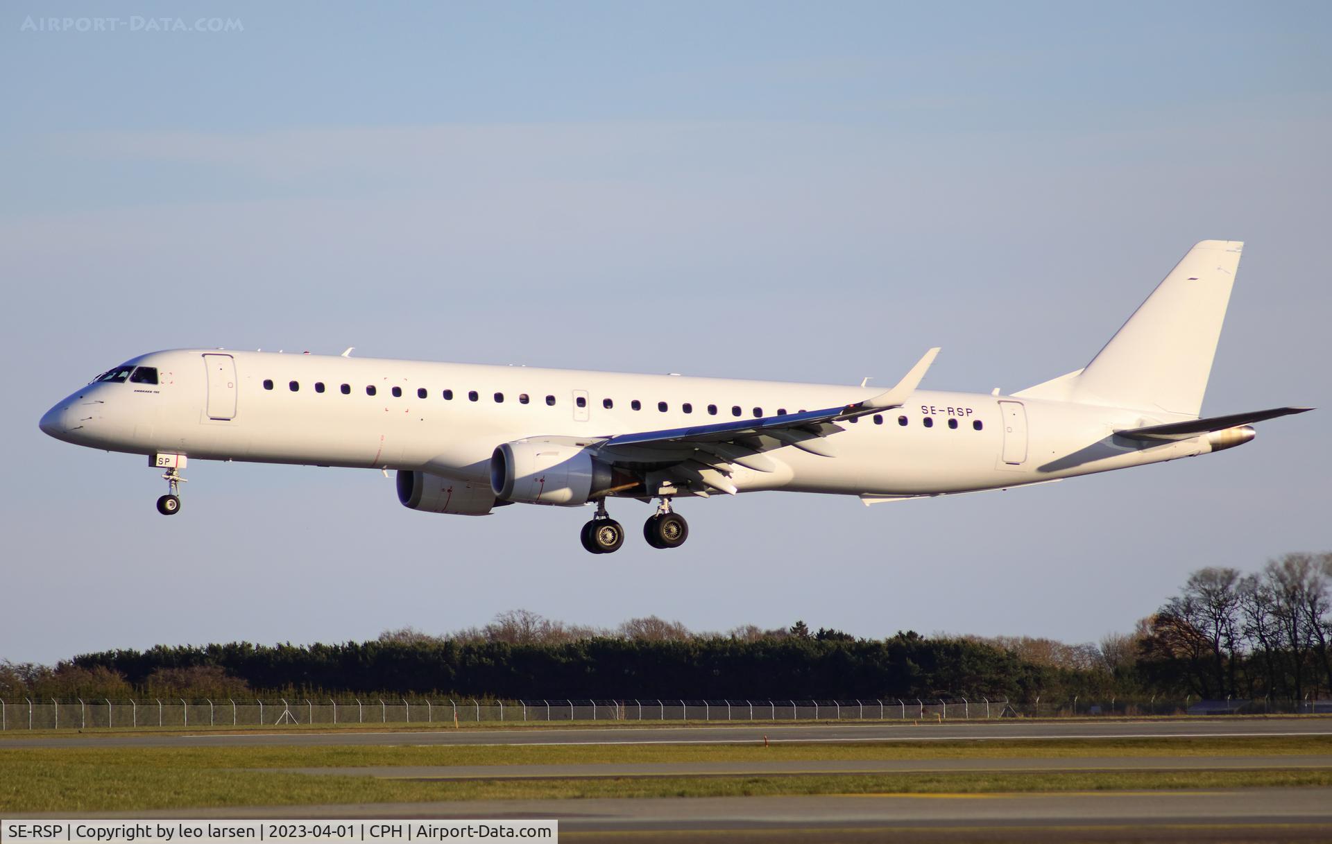 SE-RSP, 2010 Embraer EMB-195LR C/N 19000401, Copenhagen 1.4.2023