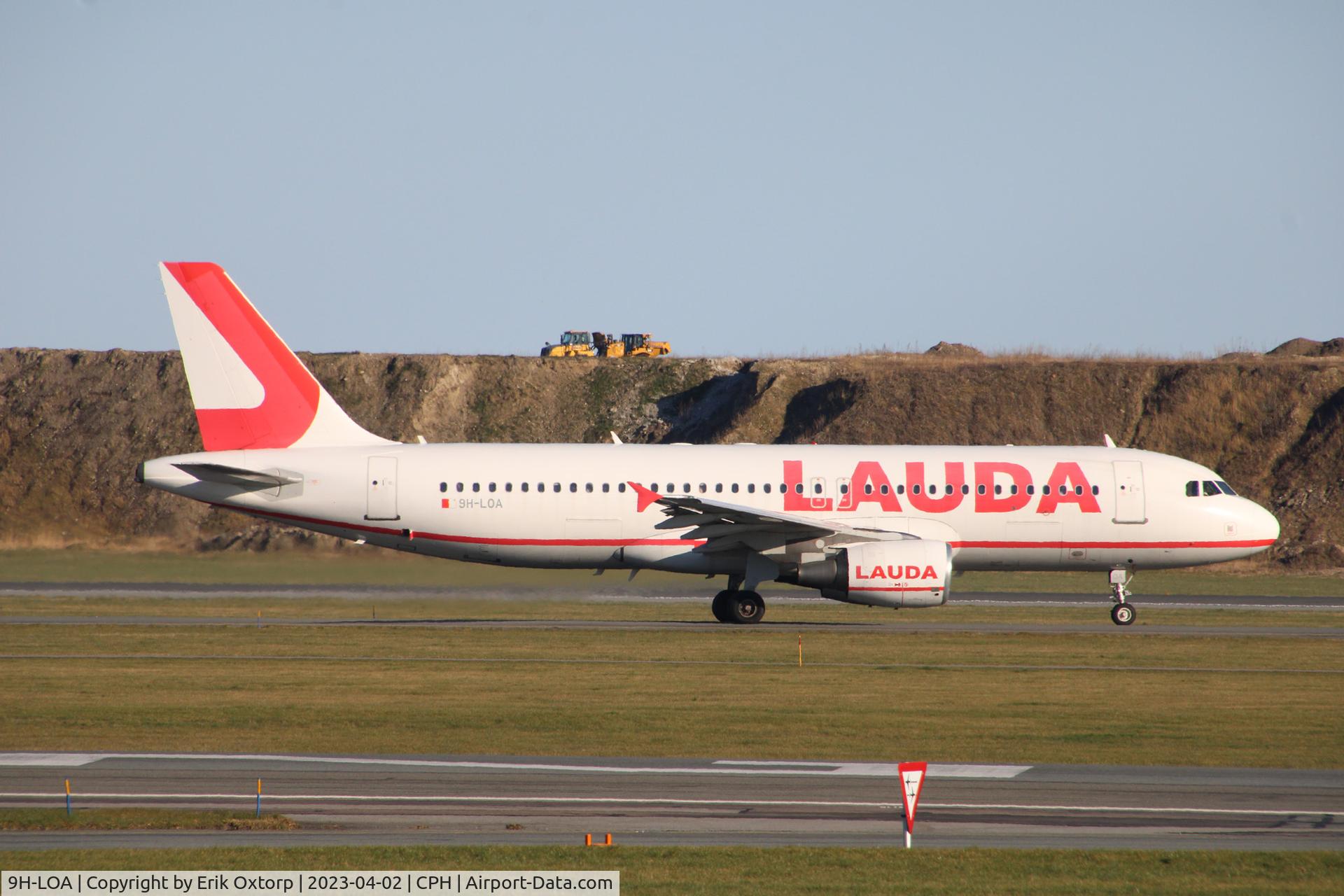 9H-LOA, 2007 Airbus A320-214 C/N 3147, 9H-LOA taxi for takeoff rw 04R
