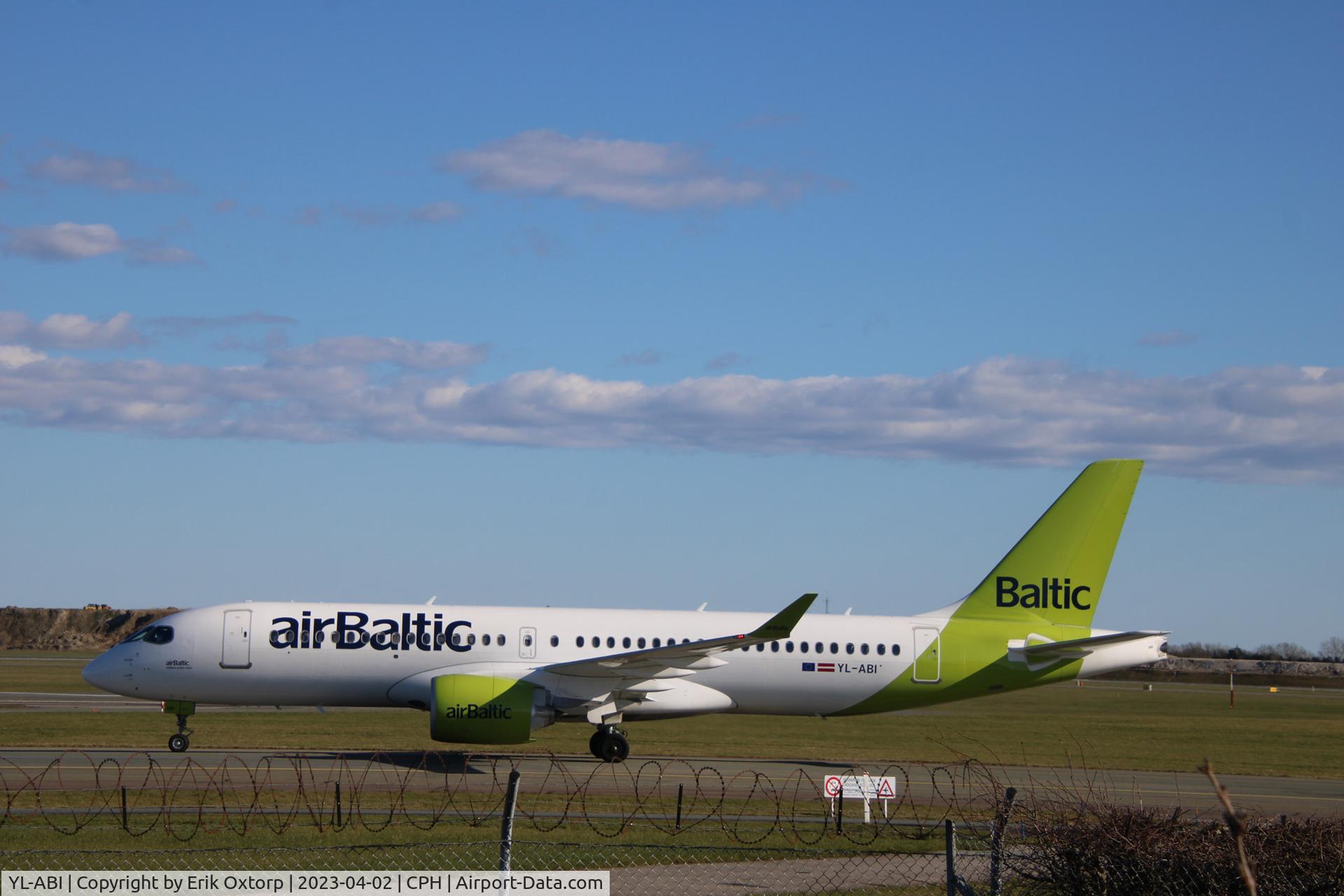 YL-ABI, 2022 Airbus Canada A220-300 C/N 55163, YL-ABI landed rw 04L