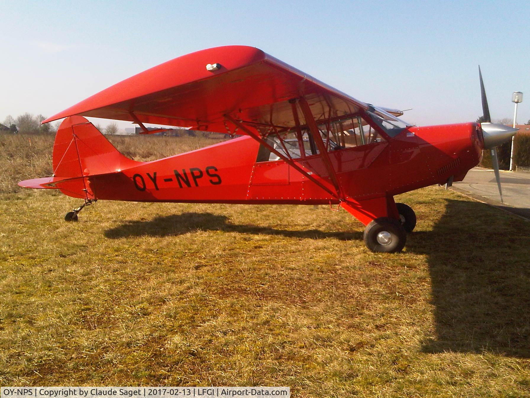 OY-NPS, 2000 Aviat A-1B Husky C/N 2078, Pic taken before ferry flight at LFGI