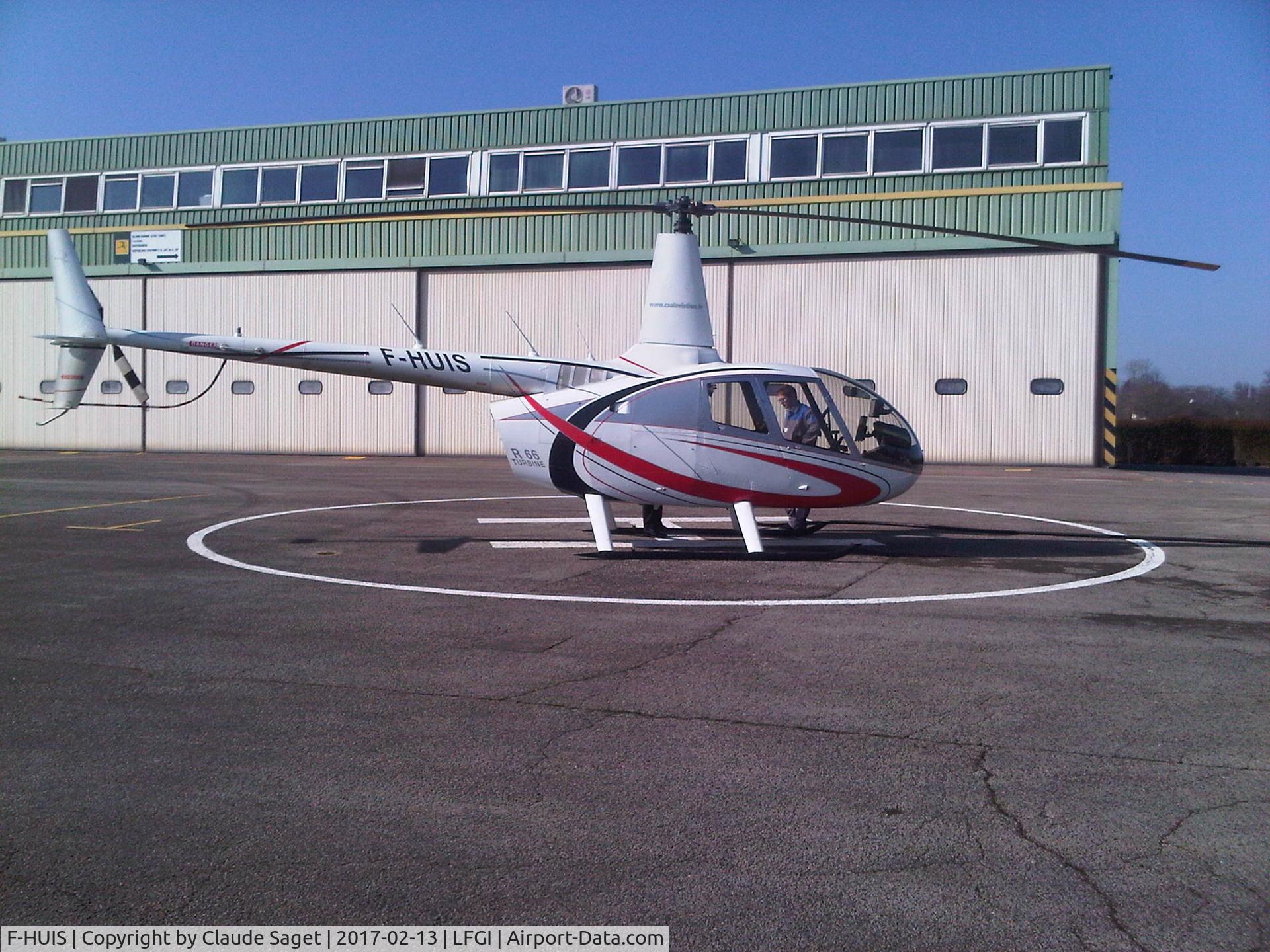 F-HUIS, 2011 Robinson R66 Turbine C/N 0059, Pic taken at LFGI