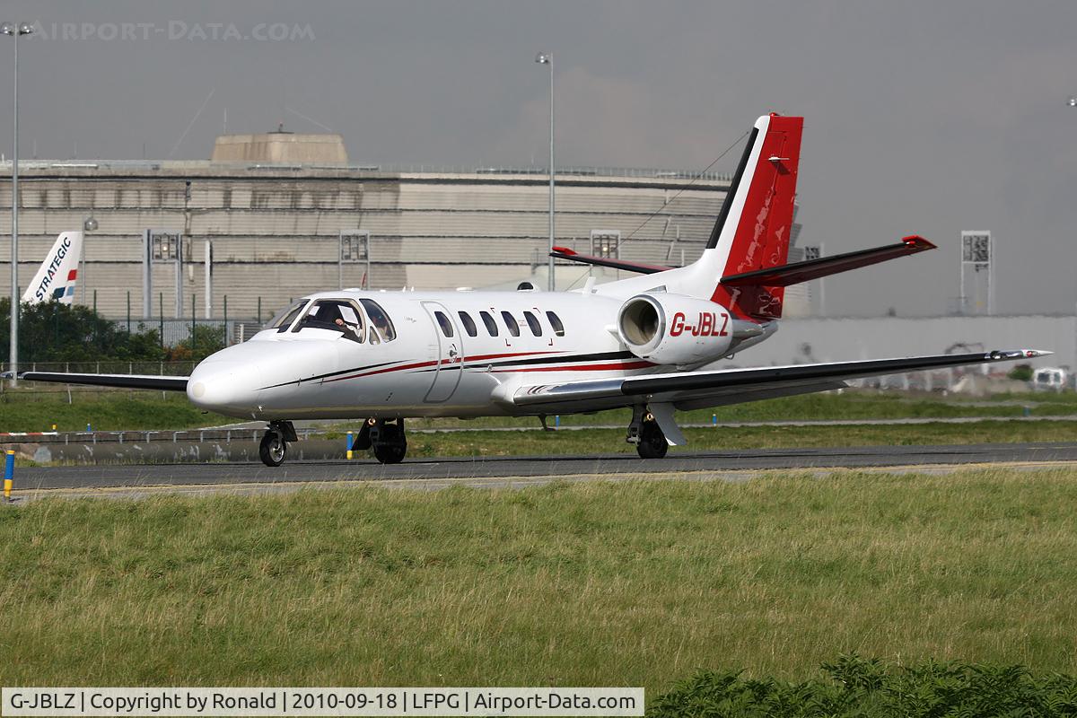 G-JBLZ, 2002 Cessna 550 Citation Bravo C/N 550-1018, at cdg
