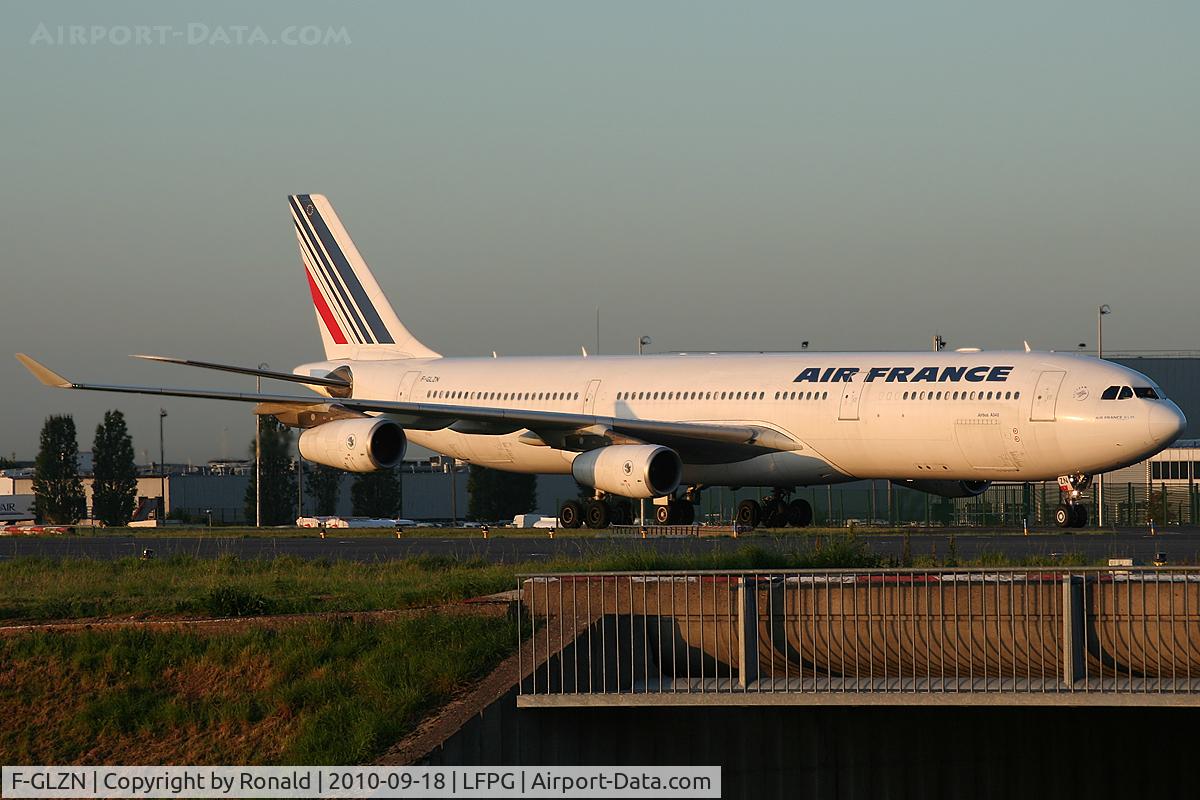 F-GLZN, 1998 Airbus A340-313X C/N 245, at cdg