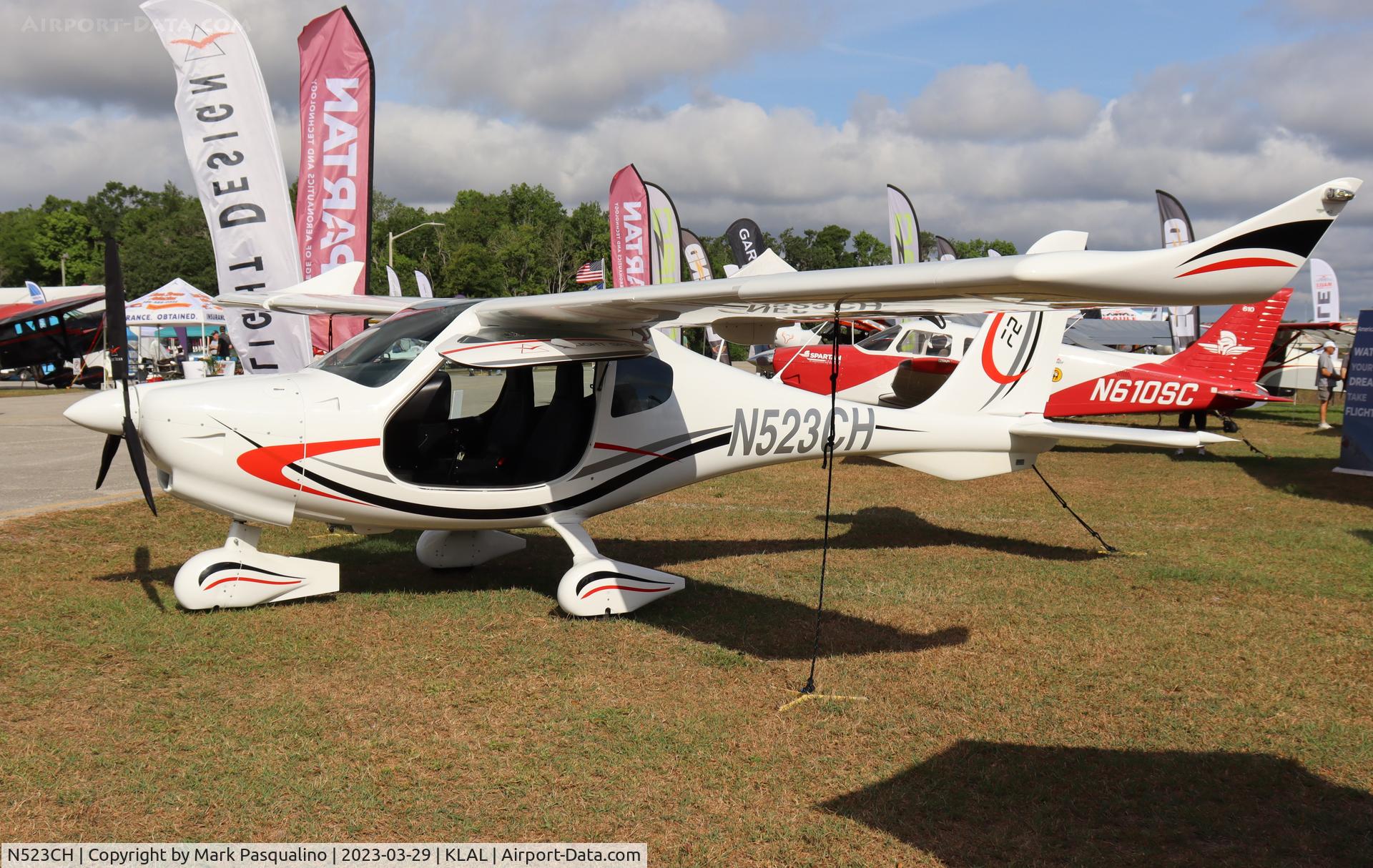 N523CH, 2022 Flight Design F2-LSA C/N T-21-02-01, Flight Design F2-LSA