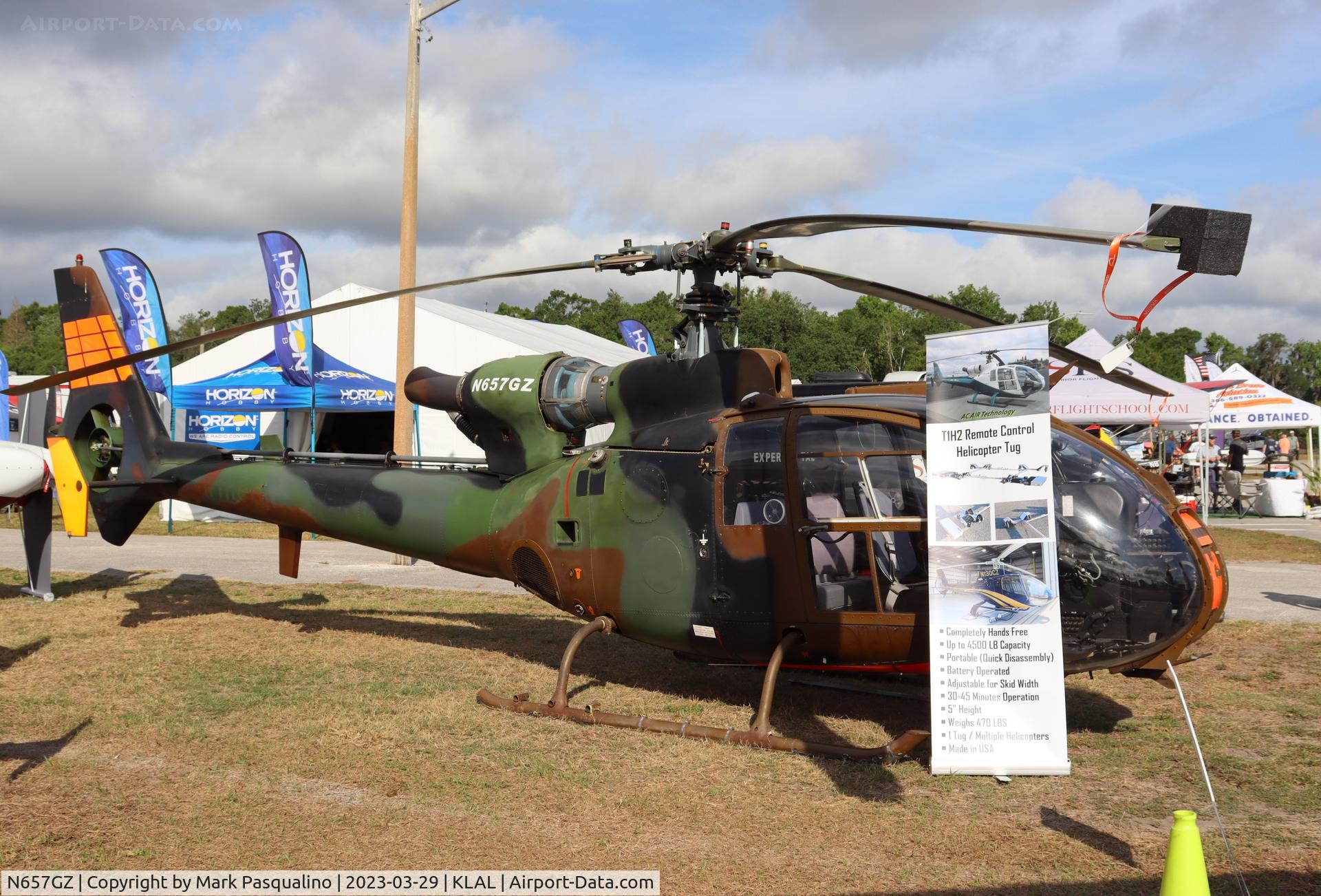 N657GZ, 1976 Aérospatiale SA-341F Gazelle C/N 1657, Eurocopter SA341F2