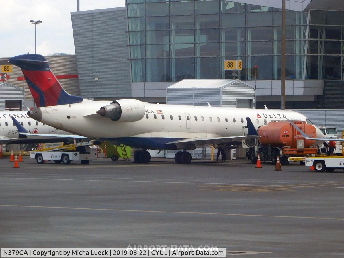 N379CA, 2003 Bombardier CRJ-701ER (CL-600-2C10) Regional Jet C/N 10102, At Montreal