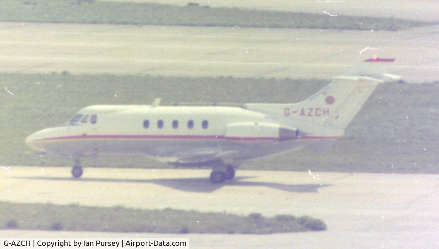 G-AZCH, 1969 Hawker Siddeley HS.125 Series 3B/RA C/N 25154, Heathrow 1977/8