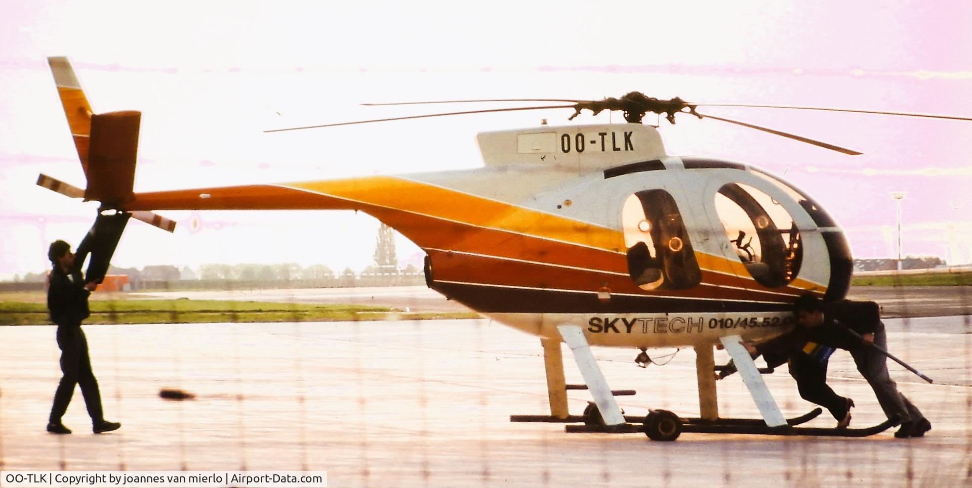 OO-TLK, Hughes 369 C/N 110280S, Slide scan