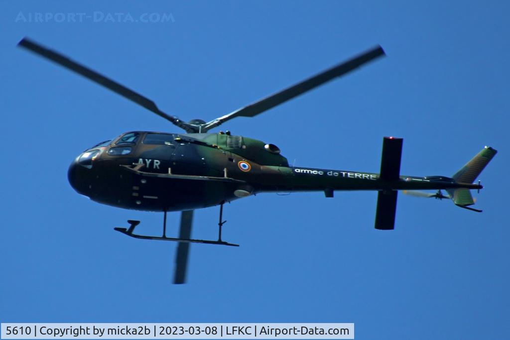 5610, Aerospatiale AS-555UN Fennec C/N 5610, In flight