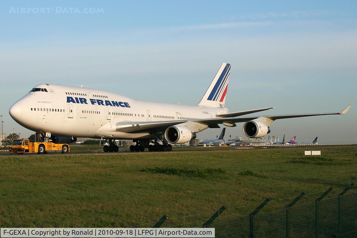 F-GEXA, 1989 Boeing 747-4B3 C/N 24154, at cdg