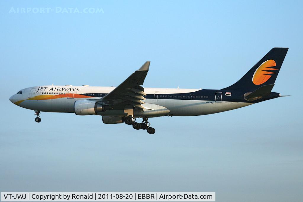 VT-JWJ, 2007 Airbus A330-203 C/N 885, at bru