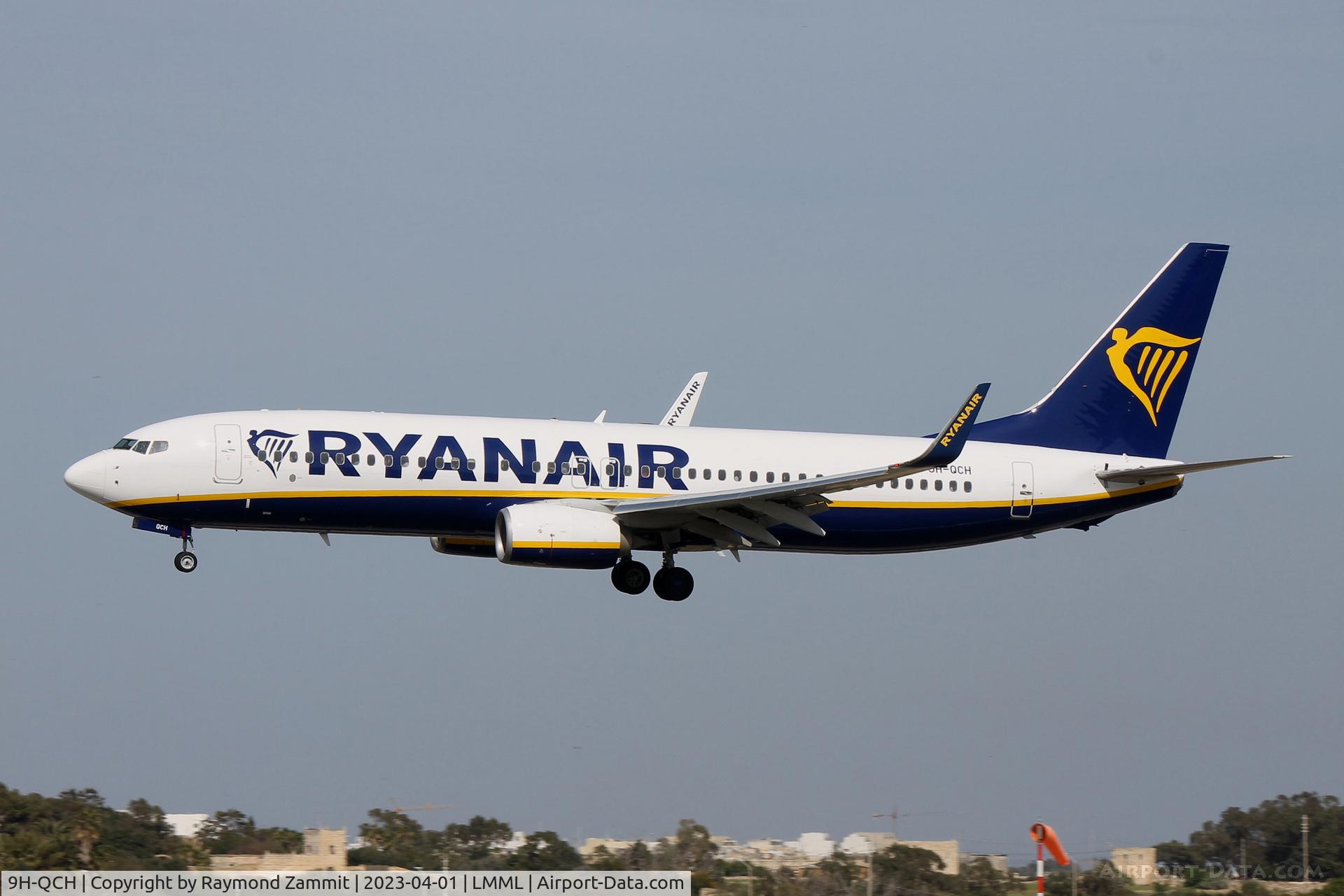 9H-QCH, 2016 Boeing 737-8AS C/N 44731, B737-800 9H-QCH Malta Air